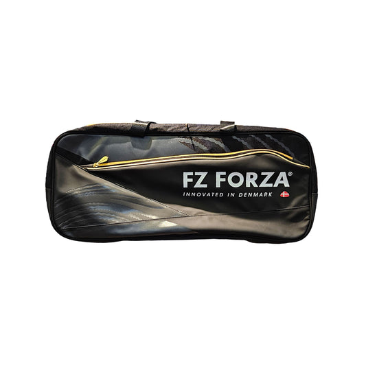 FZ Forza thermal kitbag, Tour Line thermal badminton bag, black white thermal bag, badminton gear with insulation, racket protection bag, two compartment kitbag, thermo bag for tournaments, large capacity FZ Forza bag, insulated racket bag