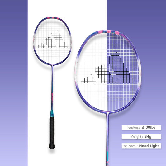 Buy Adidas Stilistin W1 Badminton Racket, Adidas Stilistin W1 unstrung racket, Adidas badminton racket 4U G5, head light badminton racket Adidas, S.M.A.R.T Carbon badminton racket Adidas, badminton racket 30 lbs tension, Adidas medium flex racket, Adidas intermediate racket, precision badminton racket Adidas, Adidas lightweight racket badminton, Adidas Stilistin W1 badminton gear, badminton racket for accuracy Adidas, Adidas racket online India, badminton gear Adidas shop, Adidas racket with carbon shaft