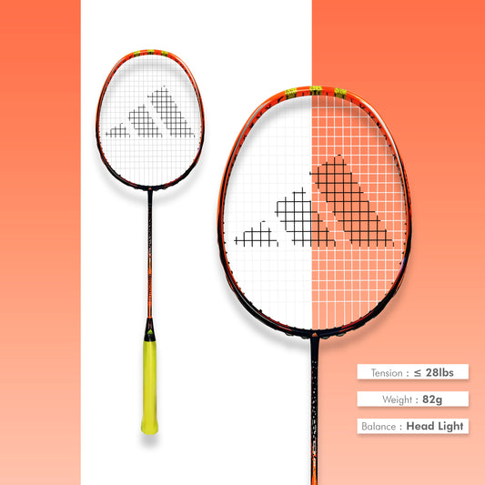 Buy Adidas Uberschall F2 Badminton Racket, Adidas Uberschall F2 unstrung racket, Adidas badminton racket 4U G5, even balance badminton racket Adidas, Toray 30T carbon racket Adidas, badminton racket 28 lbs tension, Adidas intermediate racket, Adidas advanced badminton racket, Uberschall F2 badminton gear, Adidas medium flex racket, Adidas durable badminton racket, best Adidas racket for all-round play, Adidas racket online shop India, Adidas G5 grip badminton racket, precision badminton racket Adidas