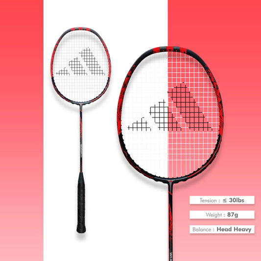 Buy Adidas Wucht P5 Badminton Racket, Adidas Wucht P5 strung racket, Adidas badminton racket 3U G5, head heavy badminton racket, Toray 30T badminton racket, Adidas intermediate badminton racket, power badminton racket Adidas, medium flex racket badminton, badminton racket 30 lbs tension, Adidas racket online India, Wucht P5 badminton gear, Adidas head heavy racket, best racket for intermediate players, Adidas Toray carbon racket, durable badminton racket Adidas, shop Adidas badminton racket