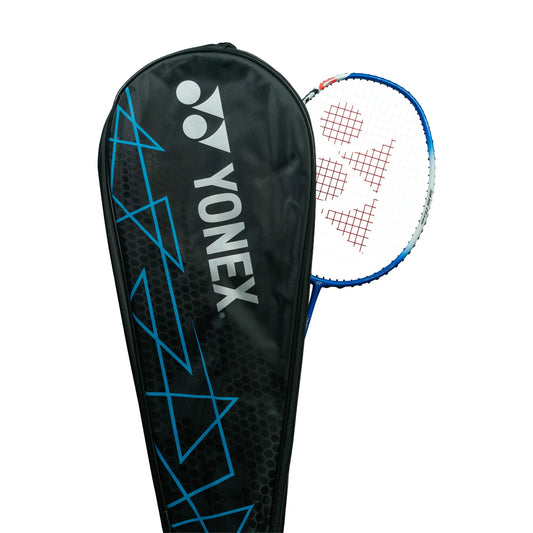 Yonex Astrox 3DG HF Badminton Racket – Hi-Flex Head-Heavy Power & Control (Blue/White)