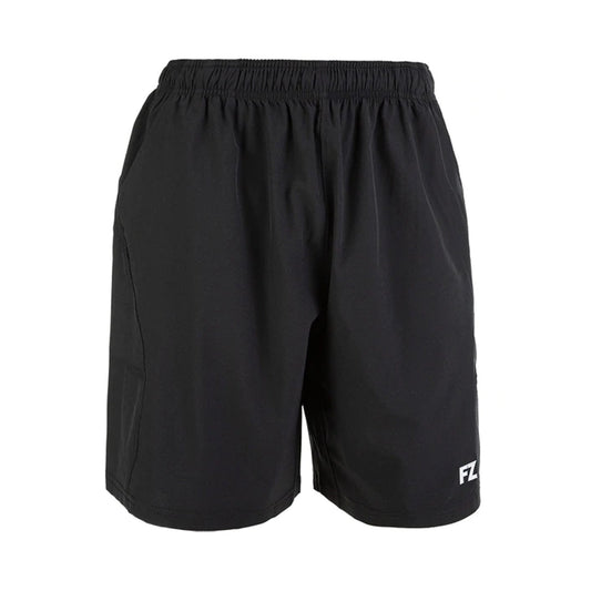 buy junior badminton shorts black, FZ Forza Ajax shorts, kids' badminton wear, junior dryforze shorts, stretchable sports shorts, boys badminton shorts, anti-shrink shorts for juniors, breathable black sports shorts, lightweight badminton gear kids, junior players shorts, comfortable badminton shorts, courtwear for kids, FZ Forza junior apparel, durable badminton shorts youth, unisex junior badminton shorts