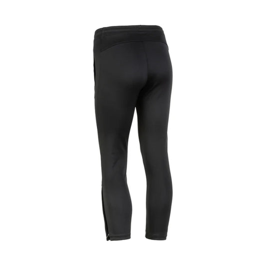 junior badminton pants, black badminton trousers, FZ Forza Perry pant, Dryforze kids pants, stretchable courtwear, anti-static sports pants, junior training wear, breathable badminton pants, polyester junior pants, athletic kids bottom, moisture-wicking trousers, unisex badminton pants, junior sportswear, black athletic pants, badminton outfit for boys