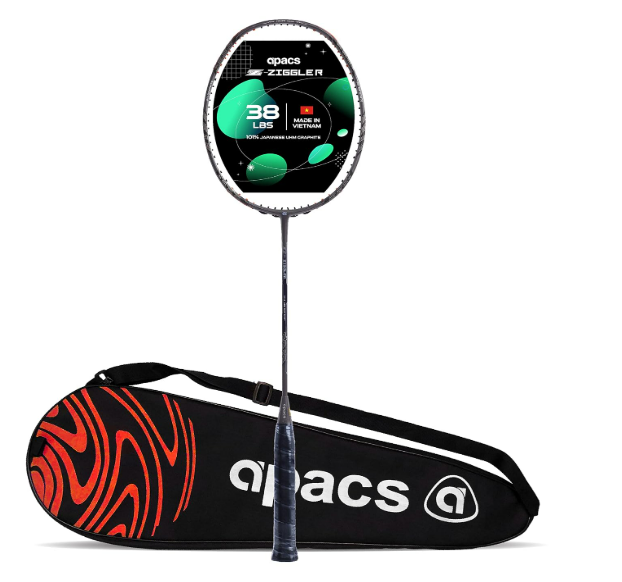 APACS Z-ZIGGLER GREY UNSTRUNG BADMINTON RACQUET