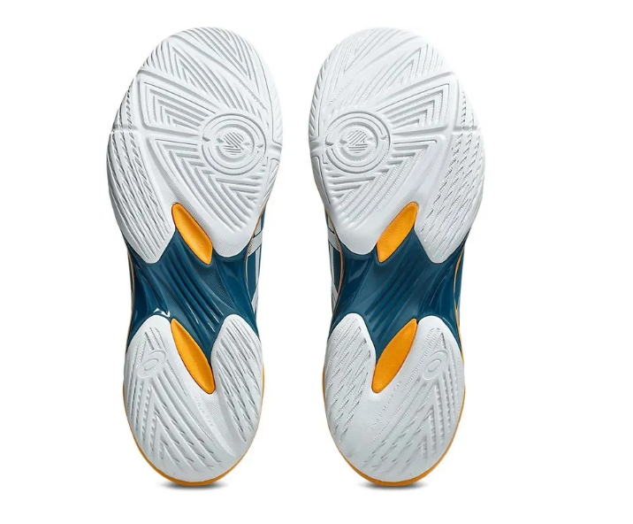 ASICS GEL ROCKET 12 DARKTEAL/YAMABUKI BADMINTON SHOES