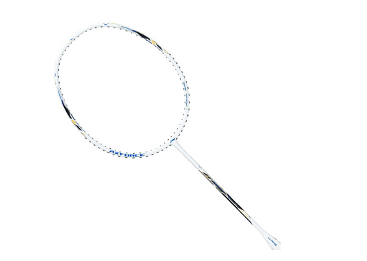 LI-NING AXFORCE BLAST BADMINTON RACQUET (WHITE/BLUE SAPPHIRE)