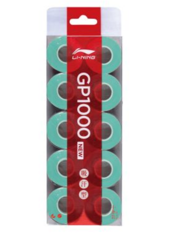 Li-Ning GP1000 Badminton Overgrip Single pack MINT GREEN