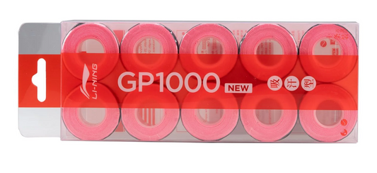 Li-Ning GP1000 Badminton Overgrip (10 IN 1) PINK CANDY