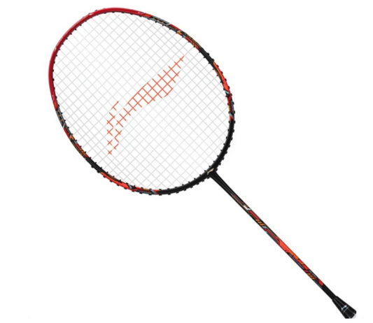 Li-Ning Air Force 77 G3 Unstrung Badminton Racquet (Black/Red/Orange)