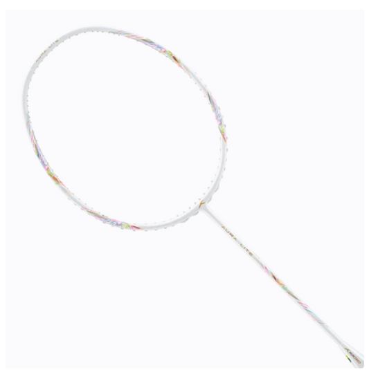 Hundred Aura Lite Unstrung Badminton Racquet (White)