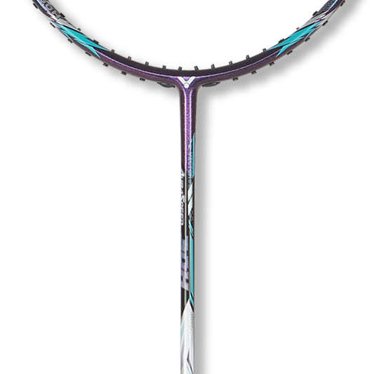 Auraspeed ARS-30H-J racket, fast swing badminton racket, balanced control racket, graphite and nano resin, intermediate level racket, lightweight 4U racket, defensive play racket, fast paced racket, durable graphite frame, professional badminton gear, high tension racket, string tension control, flexible shaft, competitive badminton racket, beginner to intermediate racket