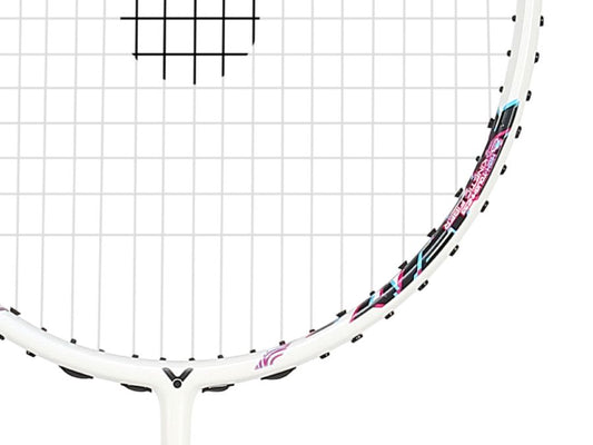 Victor DX-KF-A racket, DriveX professional series, G5 grip badminton racket, high tension Victor racket, unstrung pro racket, Pyrofil shaft racket, hard core technology Victor, nano fortify frame, badminton racket with free core, Victor 4U G5 unstrung, badminton racket with dynamic hex, elite level racket Victor, badminton for advanced players, sharp control racket, durable frame racket