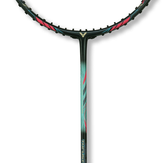 Victor TK-7U badminton racket, ultra lightweight 7U racket, nano resin shaft Victor, high tension racket up to 30 lbs, fiber reinforced frame, unstrung pro racket, speed-focused badminton gear, head heavy control racket, quick swing racket, G6 grip Victor, smash-optimized racket, durable lightweight racket, Victor advanced series, TK-7U tournament racket, flexible power racket
