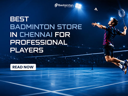 Best badminton store in Chennai - genuine rackets, shoes and equipment from Yonex, Victor and Li-Ning