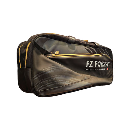 FZ Forza thermal kitbag, Tour Line thermal badminton bag, black white thermal bag, badminton gear with insulation, racket protection bag, two compartment kitbag, thermo bag for tournaments, large capacity FZ Forza bag, insulated racket bag