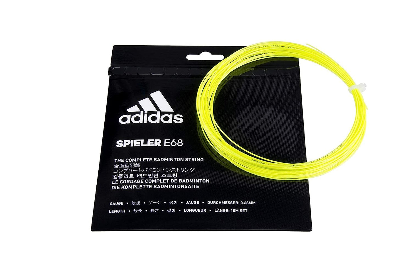 Buy Adidas Spieler E68 String, Shop Adidas Spieler Badminton String, Adidas Spieler 68 String Online, Balanced Power and Control String, Adidas Badminton String Durable, Best String for Intermediate Players, Adidas Spieler Badminton Gear, Shop Adidas Racket String Spieler, Buy Adidas Spieler String Online, Adidas Spieler E68 Racket String, Control and Power Badminton String, Durable Adidas Badminton String, Adidas String for Badminton Players, High Performance Badminton String Adidas
