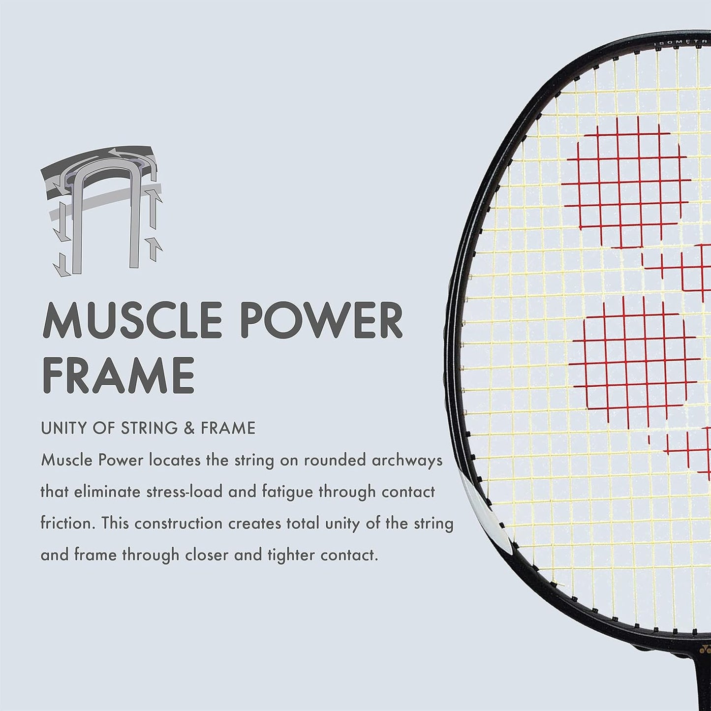 Yonex Muscle Power 29 Light Badminton Racquet | Even Balance | Medium Flex | 4U G4