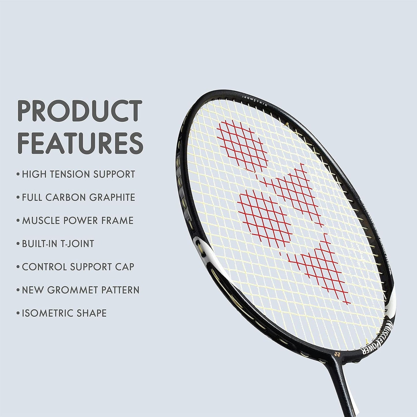 Yonex Muscle Power 29 Light Badminton Racquet | Even Balance | Medium Flex | 4U G4