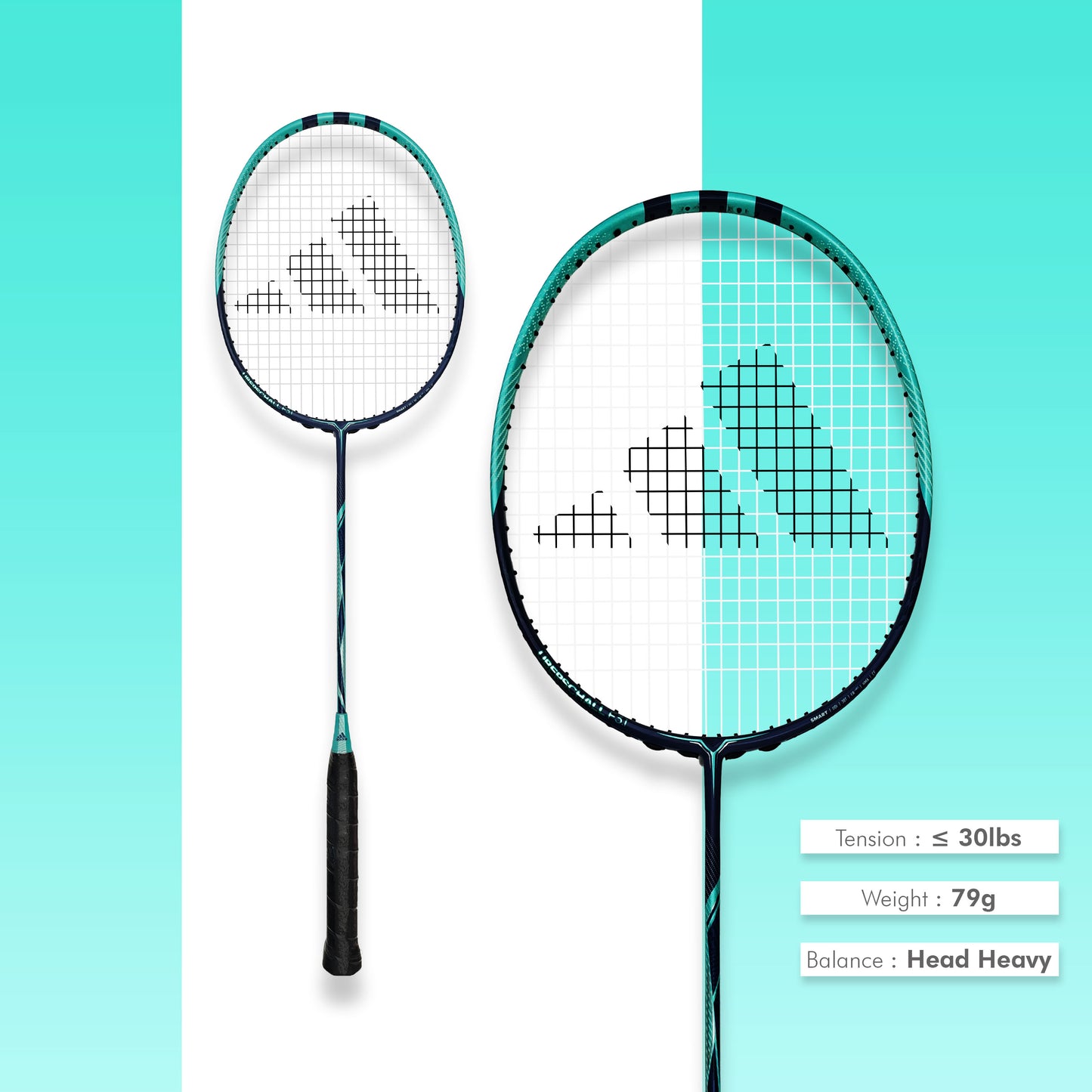 Buy Adidas Uberschall F3.1 Badminton Racket, Adidas Uberschall F3.1 unstrung racket, Adidas badminton racket 5U G5, head heavy badminton racket Adidas, Toray 30T badminton racket, Adidas intermediate racket, lightweight badminton racket Adidas, Adidas racket for agility, badminton racket 30 lbs tension Adidas, Adidas medium flex racket, Uberschall series badminton racket, Adidas unstrung racket India, badminton gear Adidas online, Adidas G5 grip badminton racket, speed badminton racket Adidas