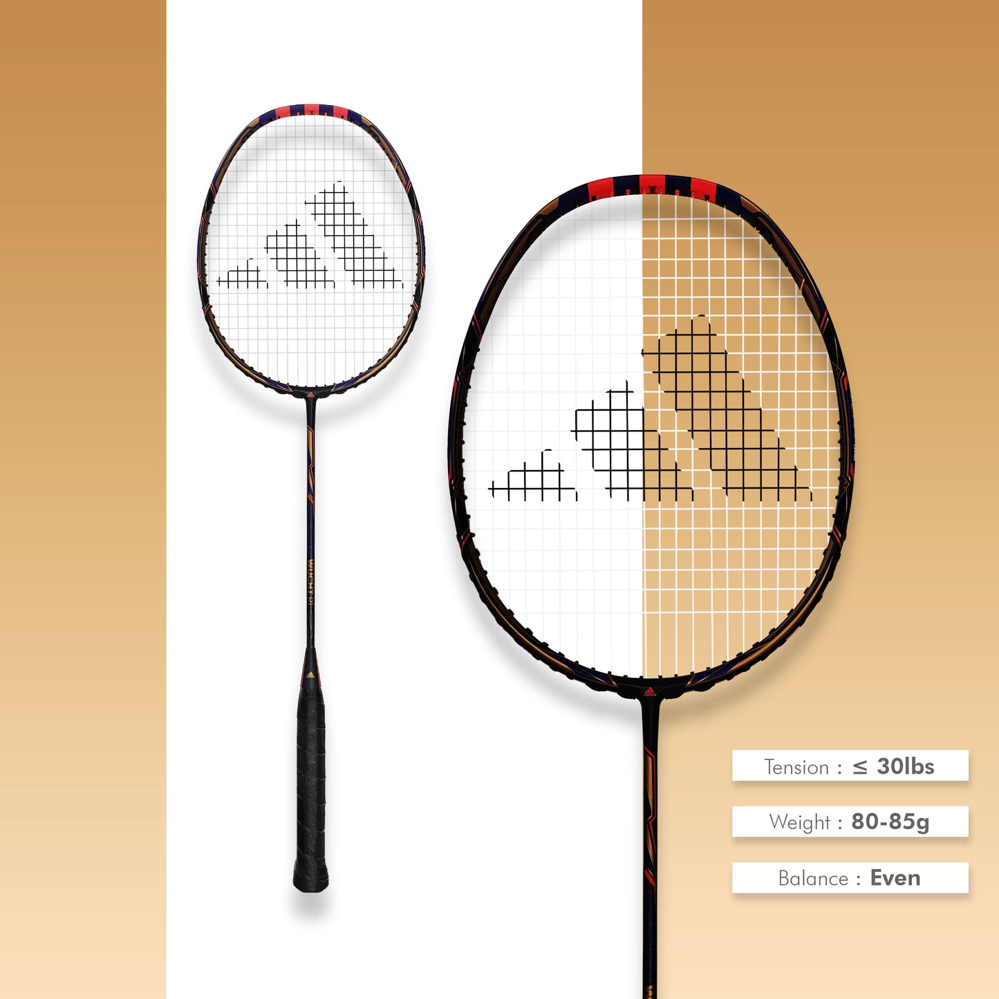 Buy Adidas Wucht P1 Badminton Racket, Adidas Wucht P1 strung racket, Adidas badminton racket 3U G5, even balance badminton racket Adidas, Toray 30T badminton racket, Adidas medium flex racket, badminton racket 30 lbs tension Adidas, Adidas control badminton racket, Wucht P1 badminton racket India, Adidas intermediate badminton racket, best Adidas racket for consistency, durable badminton racket Adidas, Adidas racket online shop, precision badminton racket Adidas, badminton gear Adidas India