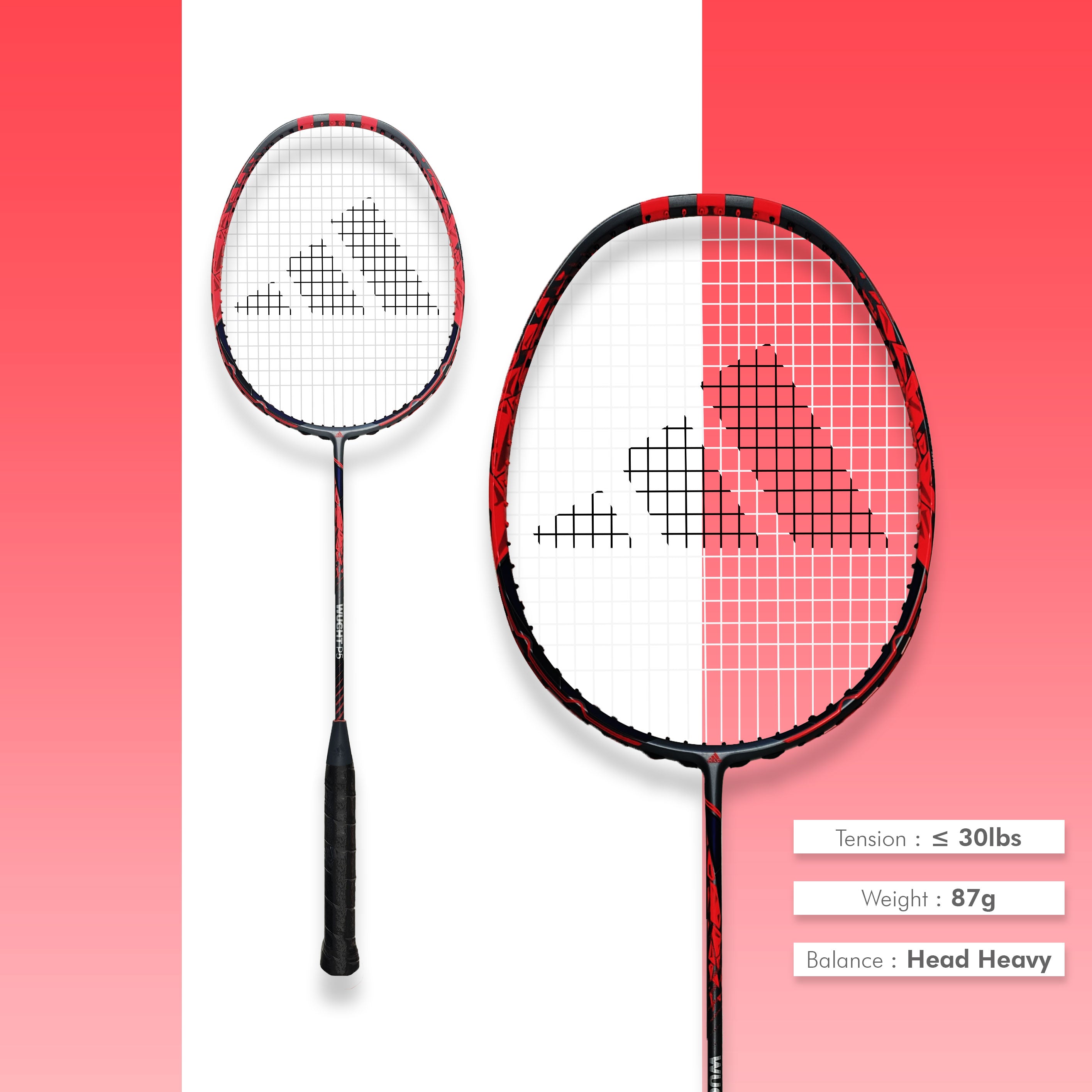 WUCHT P5 バドミントンラケット Buy Adidas Wucht P5 Badminton Racket | Badminton Store