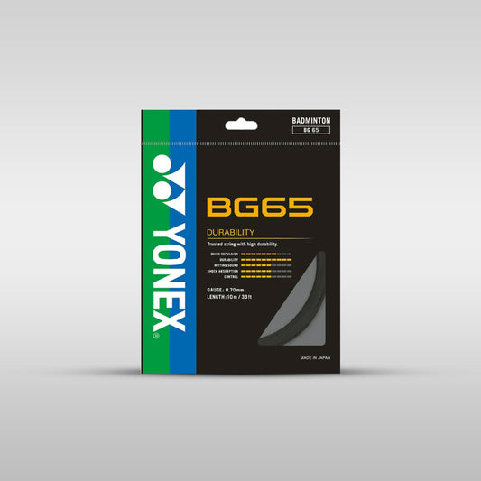 Yonex BG 65 Badminton String – High-Performance Gut