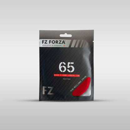 FZ Forza FZ 65 Badminton String – 0.65mm Medium Feeling String, 10m (Red / Black / Green / Navy Blue)