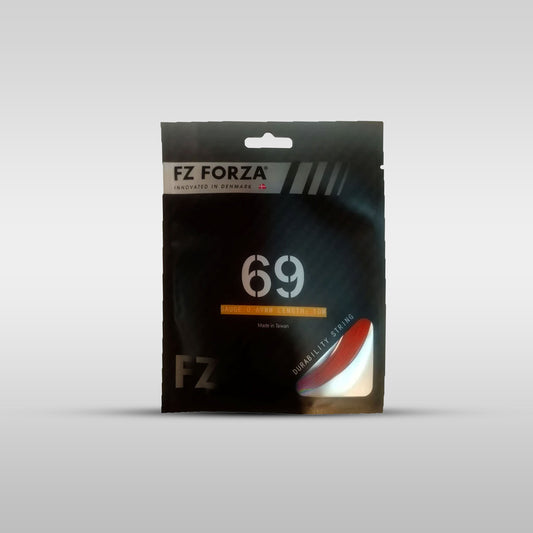 FZ 69 Badminton String – 0.69mm Soft Feeling String, 10m (Red / Black / Green / Navy Blue)