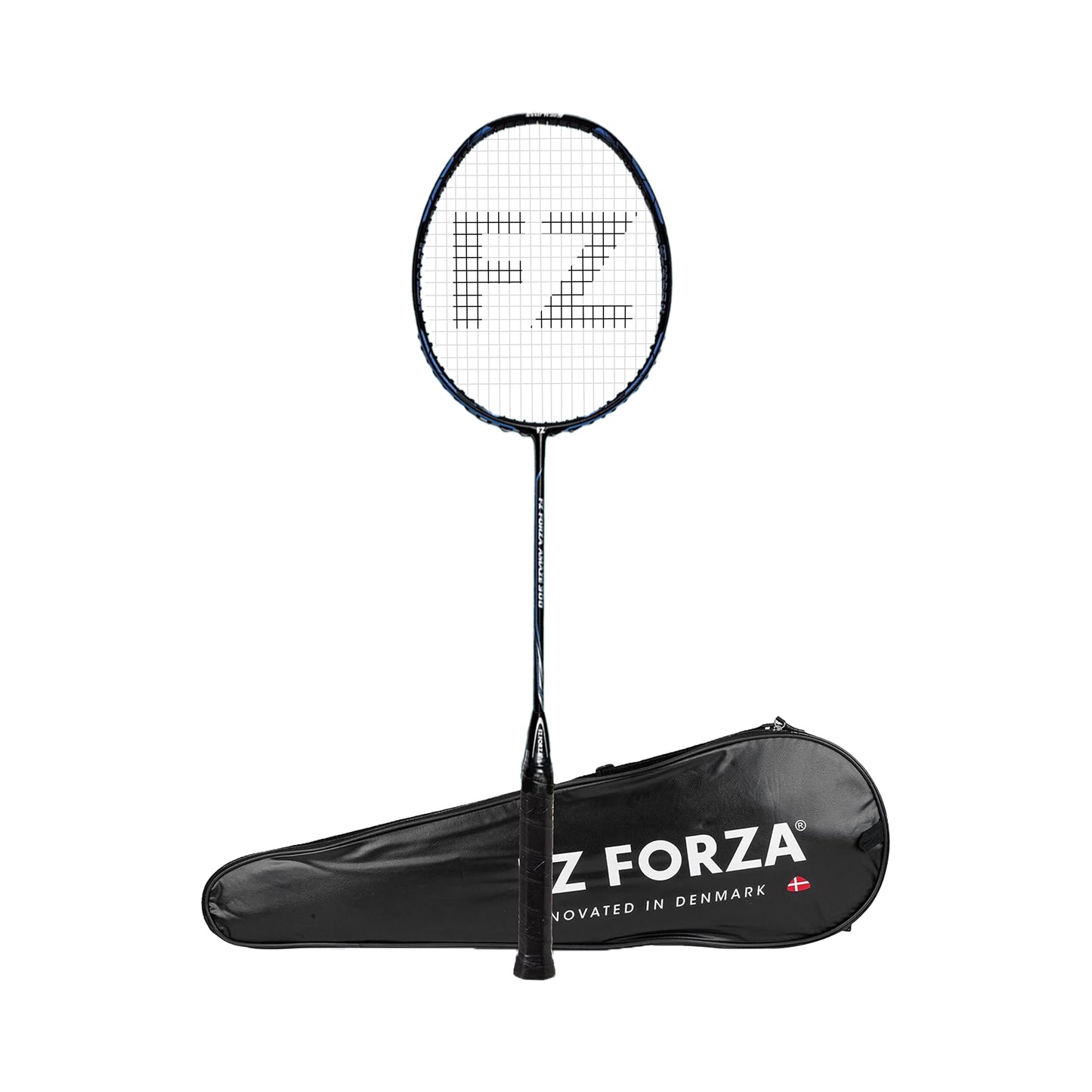 fz forza amaze 300, amaze 300 strung racket, 4U G4 beginner racket, lightweight graphite racket, forza entry-level racket, badminton starter racket, easy swing racket, black blue racket, racket for junior players, practice racket for beginners, training badminton racket, durable strung racket, lightweight power racket, all-around beginner racket, starter racket for games, badminton racket india, g4 grip badminton racket, strung graphite racket, school training racket, amaze series forza racket