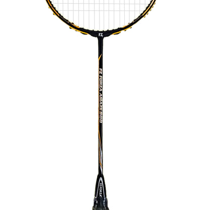"fz forza amaze 900, amaze 900 badminton racket, strung racket for beginners, 4U G4 racket, beginner friendly badminton gear, black badminton racket, forza amaze series, lightweight all-round racket, badminton practice racket, all-purpose badminton racket, training racket for kids, control racket for starters, head-light beginner racket, g4 grip badminton racket, badminton gear india, graphite composite racket, blue strung racket, lightweight entry racket, indoor play racket, beginner player badminton gear
