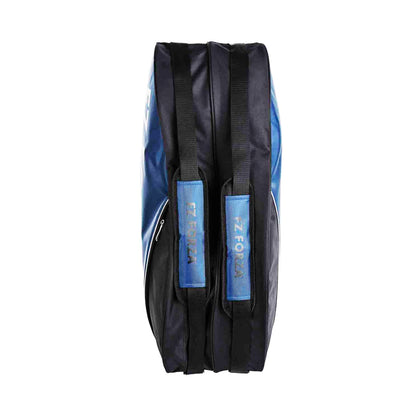 FZ Forza Ark bag, Estate Blue racket bag, 3 compartment badminton bag, stylish badminton kitbag, 6 racket capacity gear bag, sports training bag, estate blue sportswear bag, badminton gear organizer