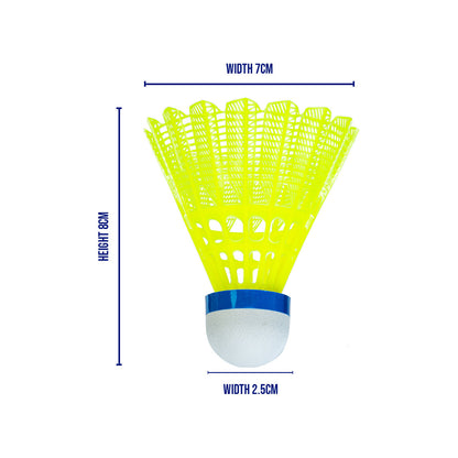 fz forza ns10 shuttlecock, nylon shuttlecock, medium speed shuttle, 77 speed shuttle, fz forza shuttle 6 pack, training shuttlecock, badminton shuttlecocks, synthetic feather shuttle, durable shuttlecock, practice shuttlecock, club level shuttlecock, buy shuttle online, nylon cork shuttle, fz forza accessories, badminton gear, intermediate shuttlecock, badminton shuttle for training, shuttle for synthetic courts, nylon head shuttlecock, shuttlecocks for club matches