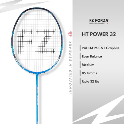FZ Forza HT Power 32, HT Power 32 badminton racket, intermediate badminton racket 3U G5, FZ Forza racket unstrung, power racket for intermediate level, badminton racket India buy, FZ Forza HT Power series, high performance racket, 3U racket for players, FZ Forza HT Power 32 specs, badminton racket high tension, intermediate level badminton gear, shop HT Power 32, FZ Forza control racket, smooth grip badminton racket, FZ Forza unstrung 3U, racket for training and match, advanced features badminton racket