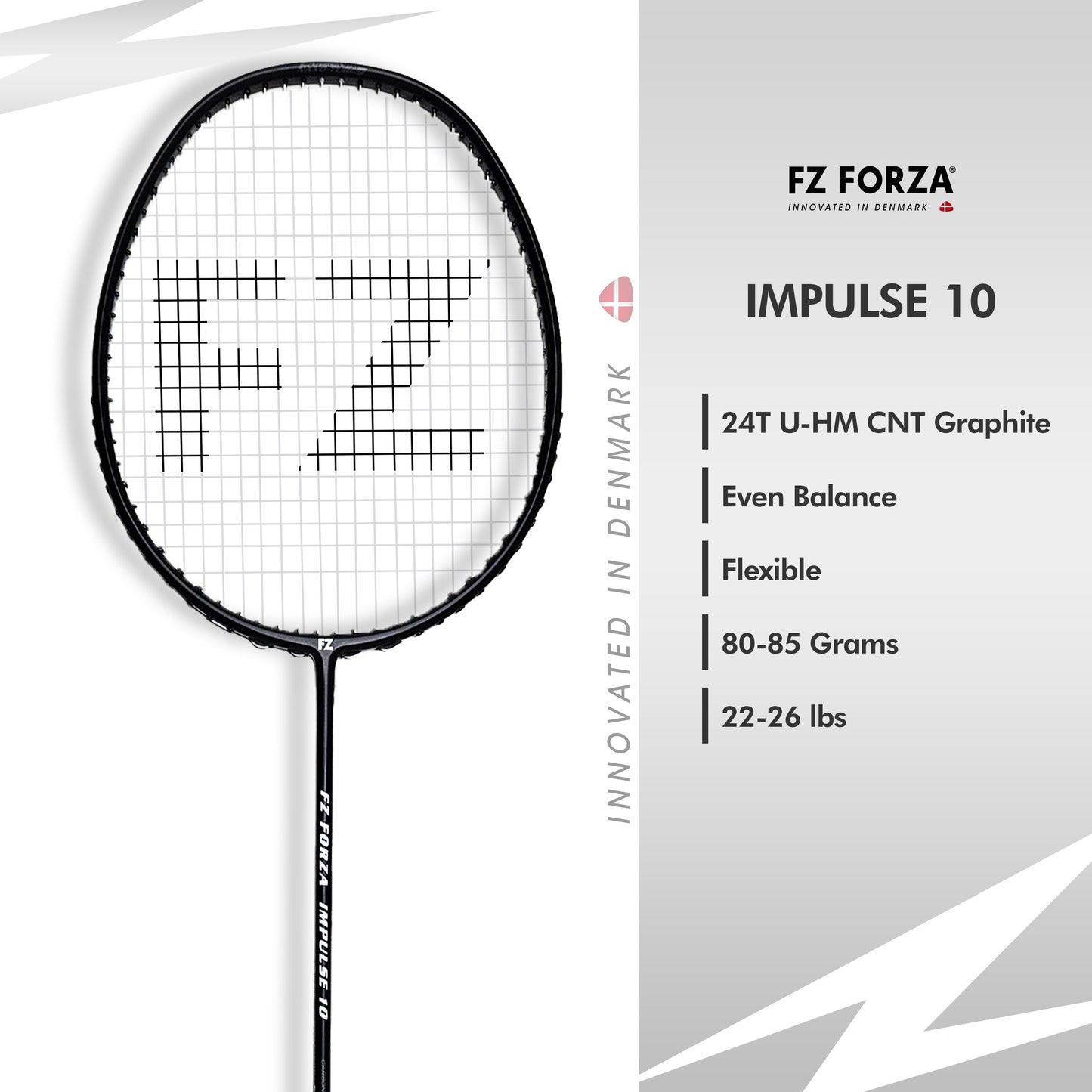 "fz forza impulse 10, impulse 10 strung racket,badminton racket for beginners, entry-level racket 3U G4, strung racket for learners, light and durable racket, affordable badminton racket, forza starter racket, easy swing control racket, training racket for kids, racket for indoor use, graphite frame racket, impulse beginner racket, badminton india, g4 grip training racket, practice racket for new players, red and black racket, low price badminton racket, starter gear for badminton, head-light control racket