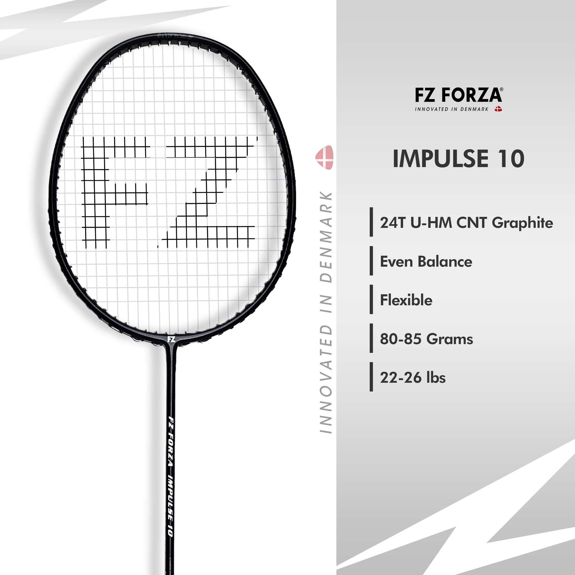 "fz forza impulse 10, impulse 10 strung racket,badminton racket for beginners, entry-level racket 3U G4, strung racket for learners, light and durable racket, affordable badminton racket, forza starter racket, easy swing control racket, training racket for kids, racket for indoor use, graphite frame racket, impulse beginner racket, badminton india, g4 grip training racket, practice racket for new players, red and black racket, low price badminton racket, starter gear for badminton, head-light control racket