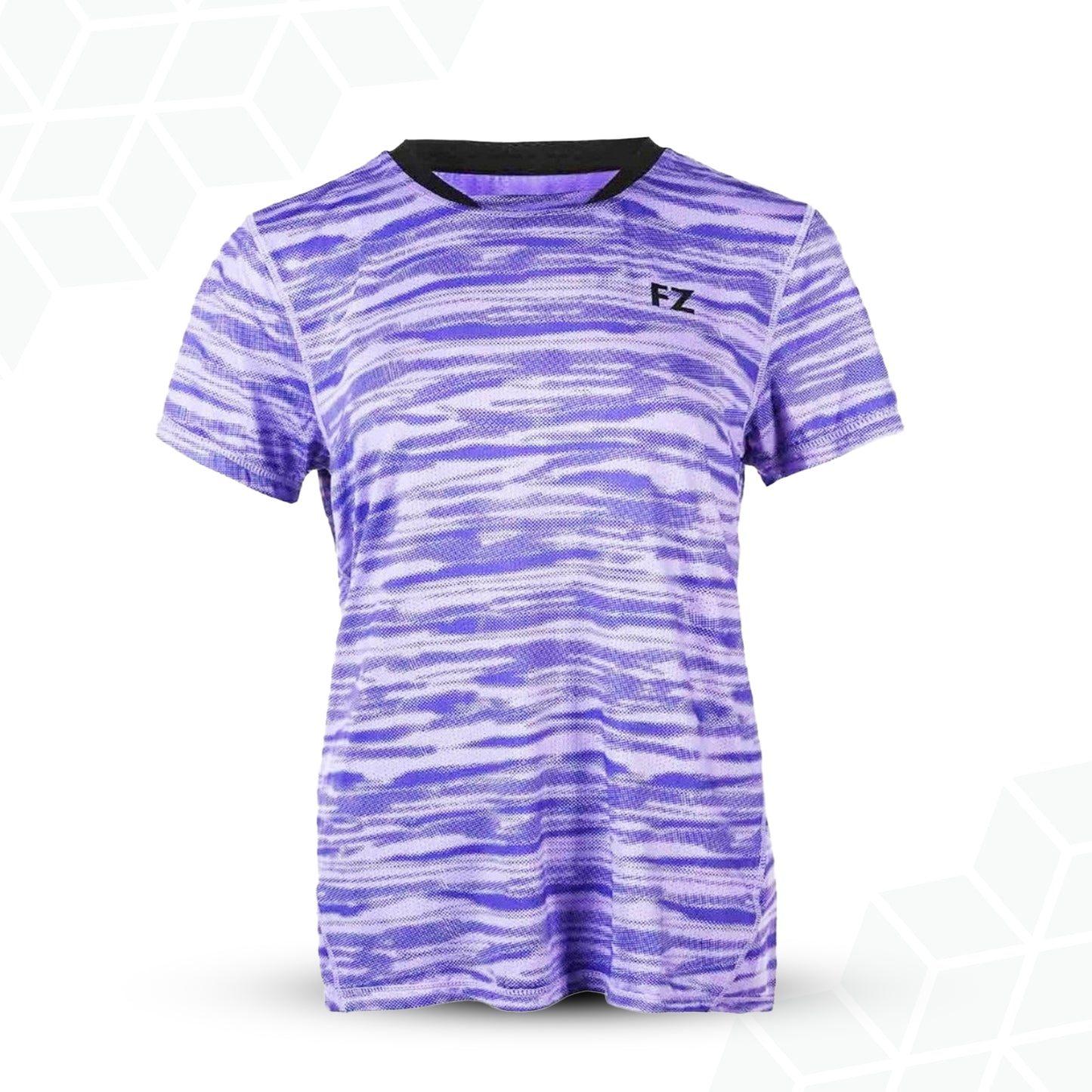 unisex badminton t-shirt, blue FZ Forza shirt, Malone courtwear, anti-static Dryforze tee, breathable sports shirt, stretchable badminton t-shirt, moisture-wicking court top, polyester athletic shirt, unisex performance tee, Steel Blue badminton shirt, Estate Blue FZ Forza shirt, men and women badminton wear, soft badminton t-shirt, lightweight court shirt, colorful sportswear