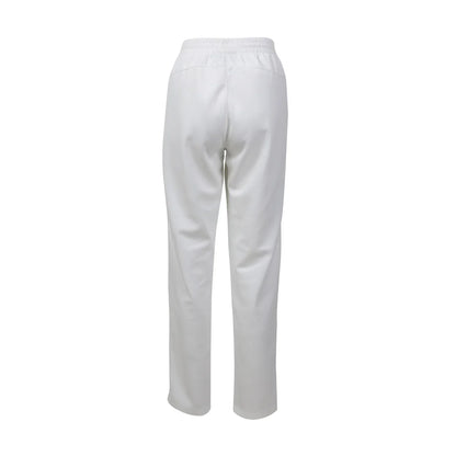 FZ Forza Perry pant, unisex badminton pants, white stretchable pants, Dryforze athletic pants, anti-static sportswear, unisex training pants, men’s and women’s sports pants, breathable polyester pants, anti-pilling white pants, anti-shrink badminton pants, Dryforze stretch pants, high-mobility sportswear, polyester elastane pants, comfortable white pants, buy badminton pants online, all-gender sports apparel, court travel pants