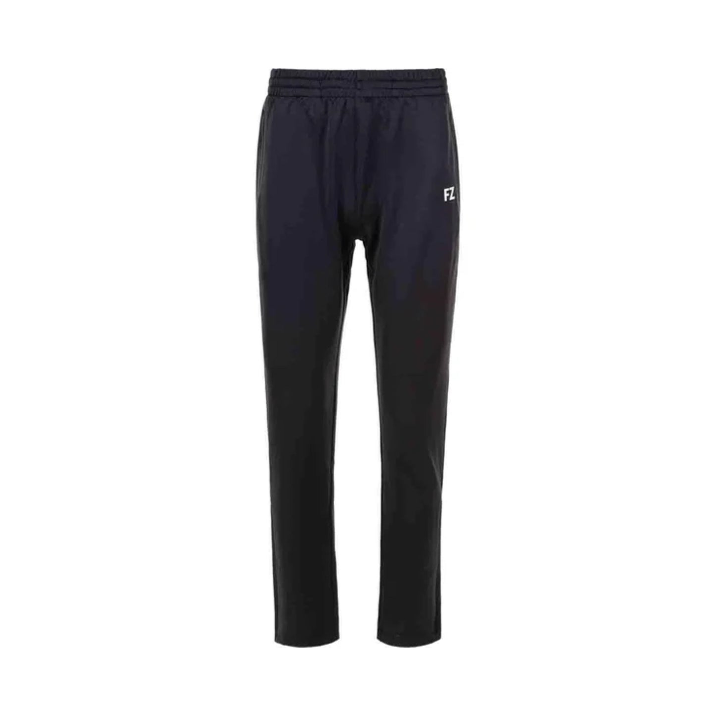 black sports pants for women, Plymount black badminton pant, women’s stretch court pants black, breathable black training pants, FZ Forza Dryforze black pants