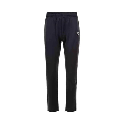 black sports pants for women, Plymount black badminton pant, women’s stretch court pants black, breathable black training pants, FZ Forza Dryforze black pants