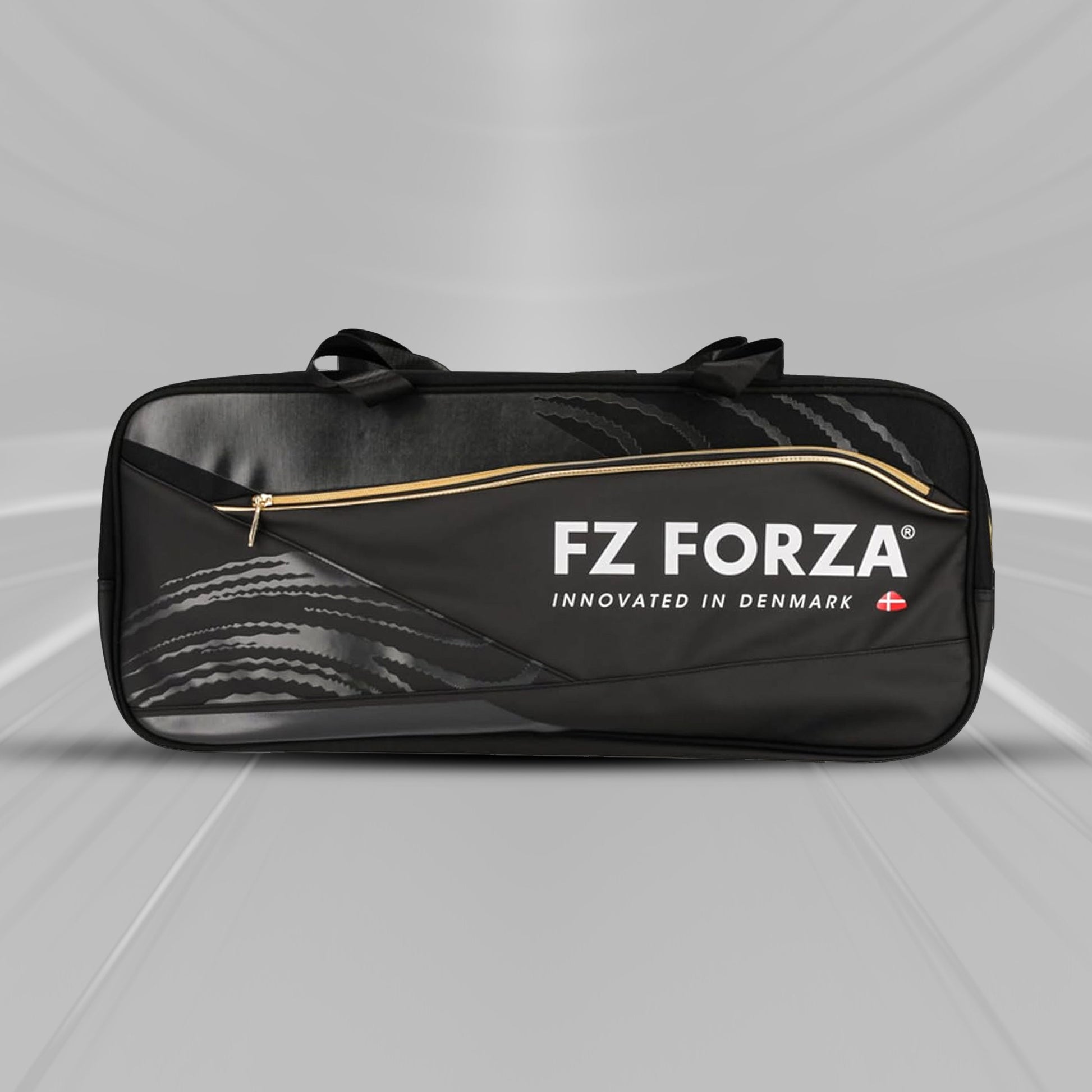 FZ Forza thermal kitbag, Tour Line thermal badminton bag, black white thermal bag, badminton gear with insulation, racket protection bag, two compartment kitbag, thermo bag for tournaments, large capacity FZ Forza bag, insulated racket bag