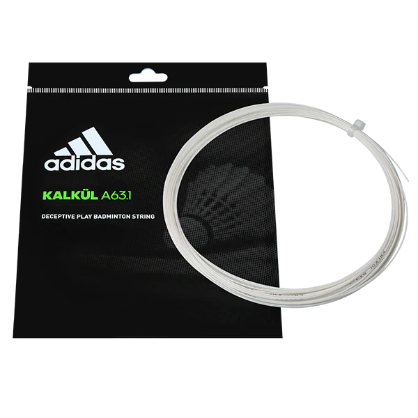 Buy Adidas Kalkul A63.1 String, Shop Adidas Kalkul Badminton String, Adidas Kalkul A63.1 Racket String, High Tension Badminton String Adidas, Adidas Badminton String for Power, Durable Adidas Kalkul String, Best String for Badminton Rackets, Buy Adidas String Online, Precision Control Badminton String, Adidas Kalkul 63 Badminton String, Adidas Badminton Gear String, Shop Adidas Racket Accessories, Buy Adidas String for Badminton, Adidas High Performance String, Badminton Racket String Adidas Kalkul