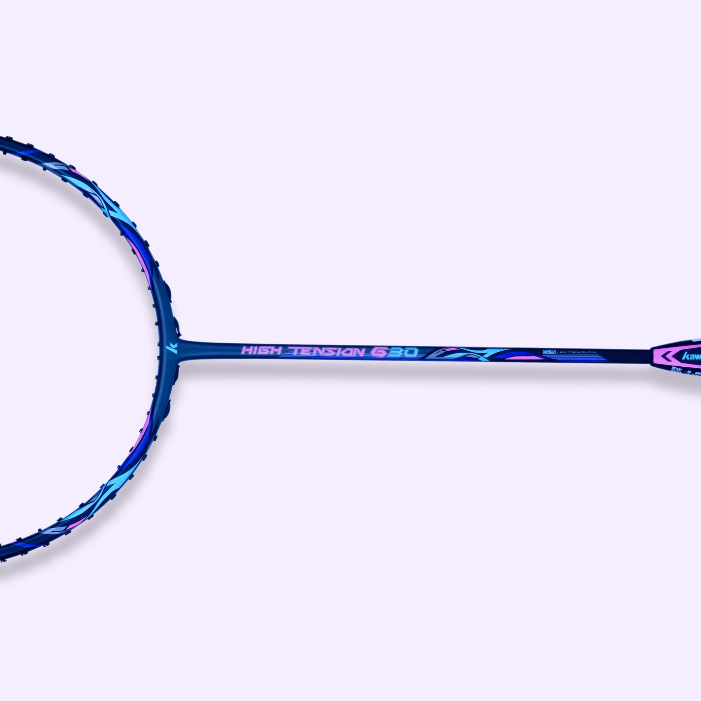 kawasaki high tension g30, head heavy racket, 4U badminton racket, 35 lbs string tension racket, graphite badminton racket,  badminton racket, advanced racket badminton, powerful badminton racket, kawasaki racket india, racket for hard hitters, 24T graphite frame, 24T medial shaft, kawasaki racket 4U G1, durable badminton racket, racket for aggressive play, badminton racket for professionals, buy head heavy racket, badminton racket with control, badminton racket string tension, kawasaki high tension series