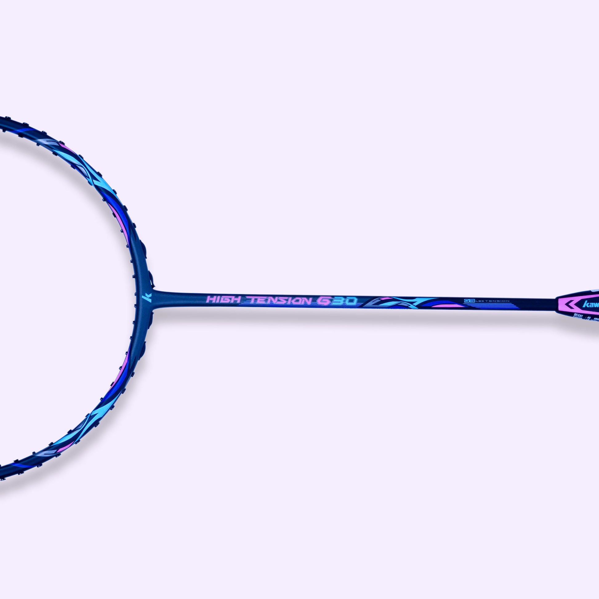 kawasaki high tension g30, head heavy racket, 4U badminton racket, 35 lbs string tension racket, graphite badminton racket,  badminton racket, advanced racket badminton, powerful badminton racket, kawasaki racket india, racket for hard hitters, 24T graphite frame, 24T medial shaft, kawasaki racket 4U G1, durable badminton racket, racket for aggressive play, badminton racket for professionals, buy head heavy racket, badminton racket with control, badminton racket string tension, kawasaki high tension series