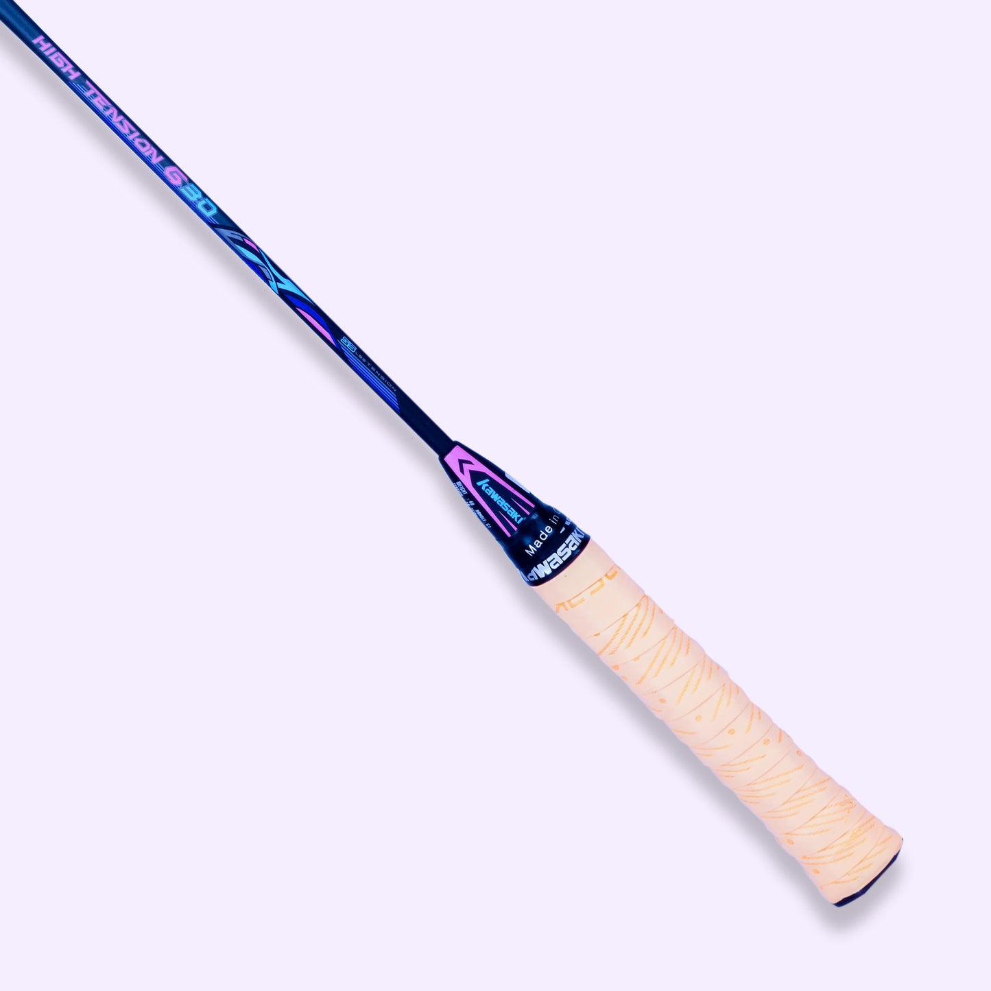 Kawasaki High Tension G30 Unstrung Badminton Racket - 4U/G1 For Advanced Players