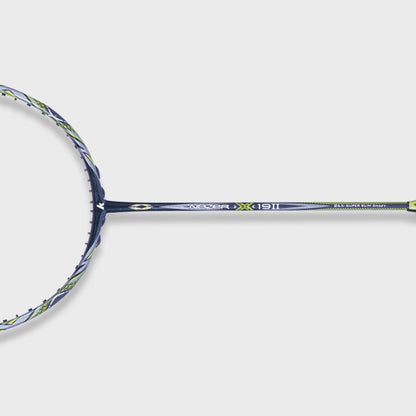 kawasaki nezer 19 ii, advanced badminton racket, 3U graphite racket, 46T + 80T shaft, 30T + 40T frame, 18–32 lbs tension racket, kawasaki badminton india, professional racket kawasaki, medium flex racket, nezer series graphite, badminton racket for tournaments, high string tension, kawasaki g1 racket, badminton gear online, control-focused racket, graphite badminton bat, kawasaki sports equipment, durable shaft racket, racket for competitive play, elite badminton players
