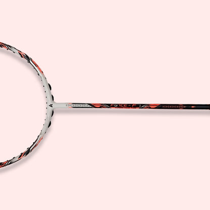 kawasaki force f7, adaptive balance badminton racket, graphite racket for intermediates, 3U weight racket, 30T graphite frame and shaft, kawasaki racket unstrung, 18–30 lbs tension, badminton training gear, force series racket, racket for aggressive players, kawasaki badminton bat, fast performance racket, badminton racket for advanced beginners, kawasaki equipment india, racket for all-around play, intermediate level racket, badminton gear online, graphite racket india, kawasaki g1 racket
