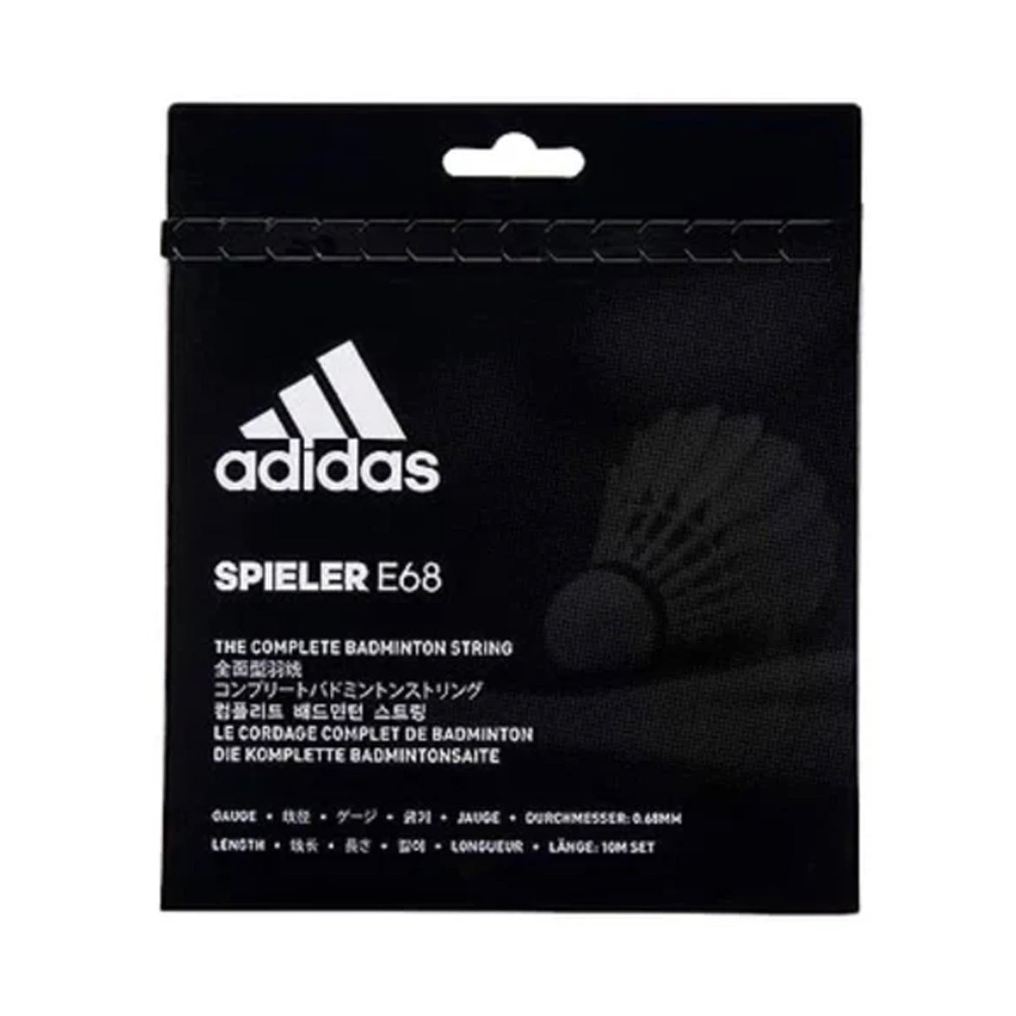 Buy Adidas Spieler E68 String, Shop Adidas Spieler Badminton String, Adidas Spieler 68 String Online, Balanced Power and Control String, Adidas Badminton String Durable, Best String for Intermediate Players, Adidas Spieler Badminton Gear, Shop Adidas Racket String Spieler, Buy Adidas Spieler String Online, Adidas Spieler E68 Racket String, Control and Power Badminton String, Durable Adidas Badminton String, Adidas String for Badminton Players, High Performance Badminton String Adidas