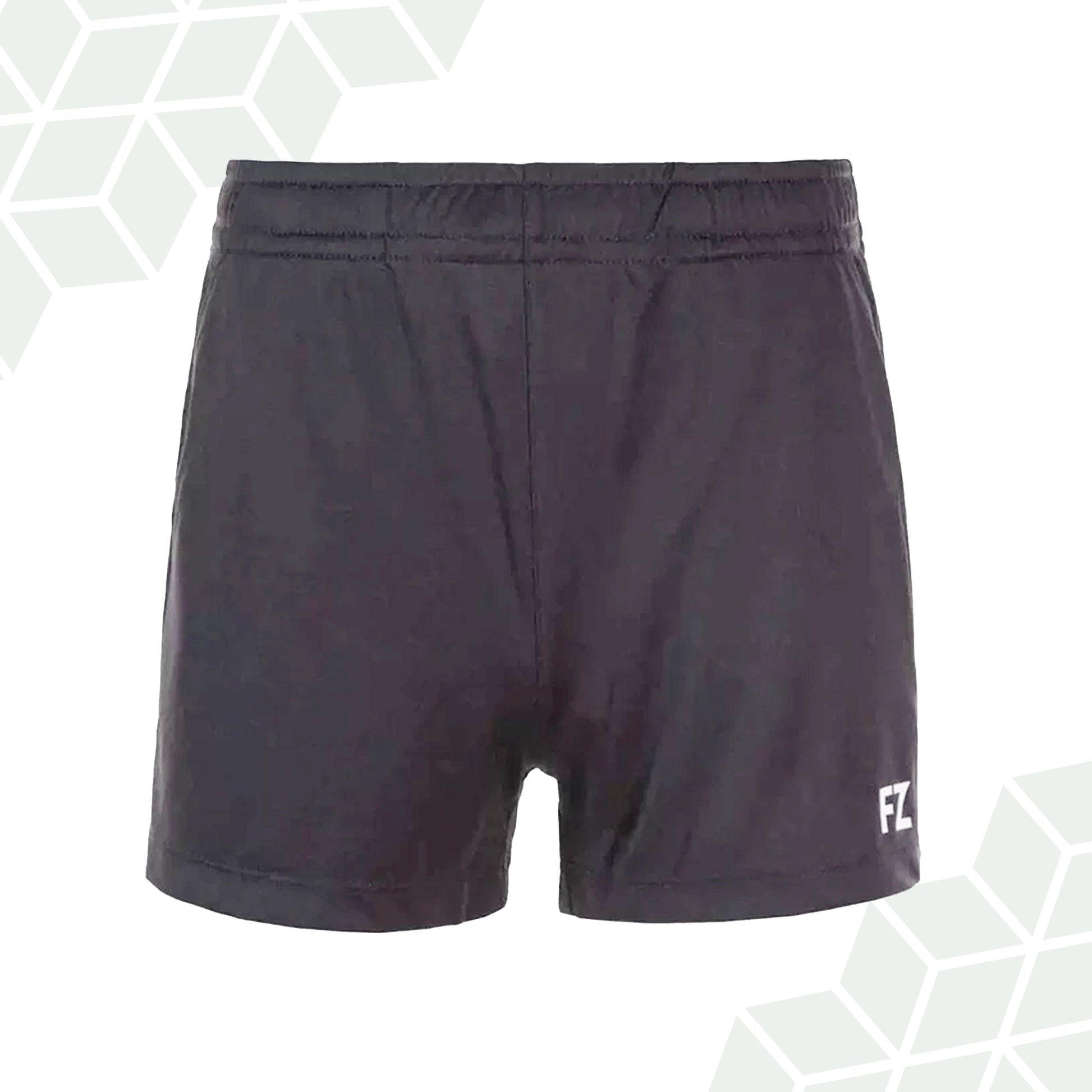 black badminton shorts women, FZ Forza Layla shorts, buy women’s training shorts black, breathable black sports shorts, Dryforze badminton shorts, flexible black court shorts, stylish women’s shorts for badminton