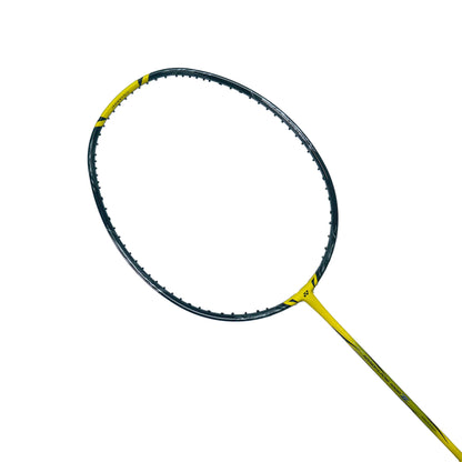 Yonex Nanoflare 1000Z Badminton Racket – Lightning Yellow, Head-Light Extra-Stiff Speed Frame
