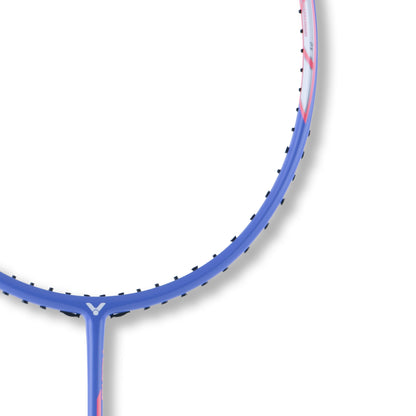 JS-12FTD JetSpeed racket, unstrung badminton racket, medium flexible shaft, high resilience graphite, pyrofil technology, lightweight 4U racket, string tension control, graphite frame, professional badminton racket, advanced performance, fast swing, durable badminton racket, competitive racket, lightweight sports gear, flexible shaft